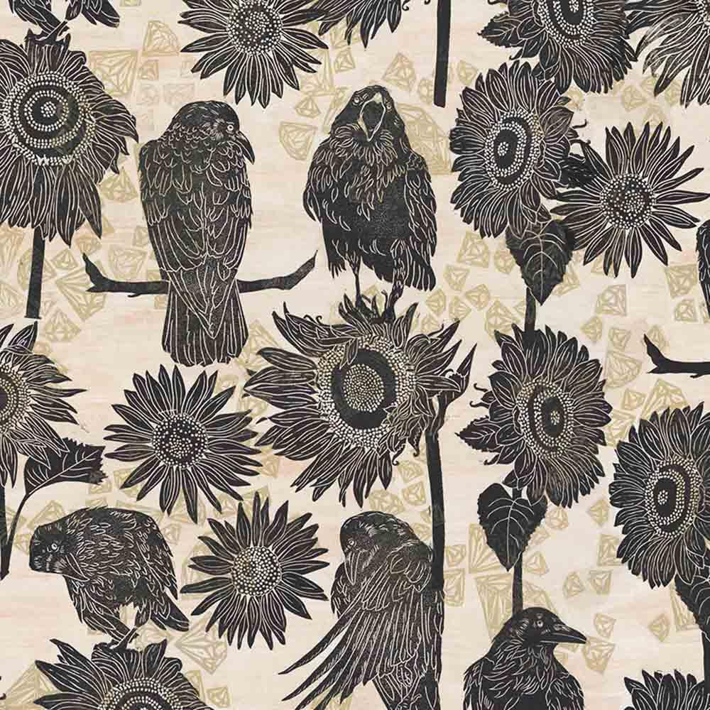 FreeSpirit Fabrics - The Wisdom by Valori Wells - Digital - The Gathering - Neutral - Yardage