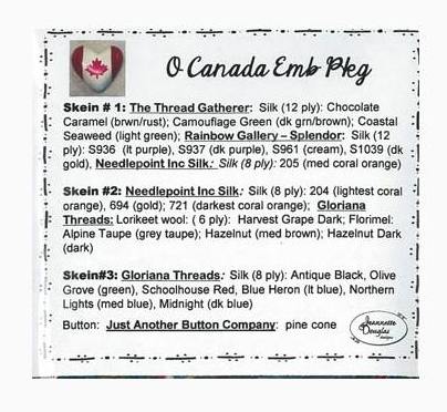 Oh Canada - Embellishment Pack