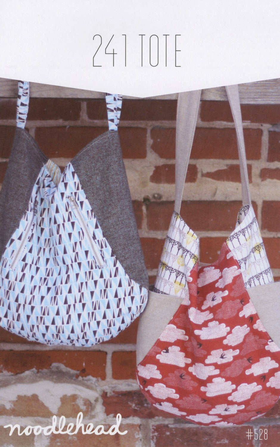 241 Tote Bag/Tote Pattern Anna Graham Noodlehead NOO528