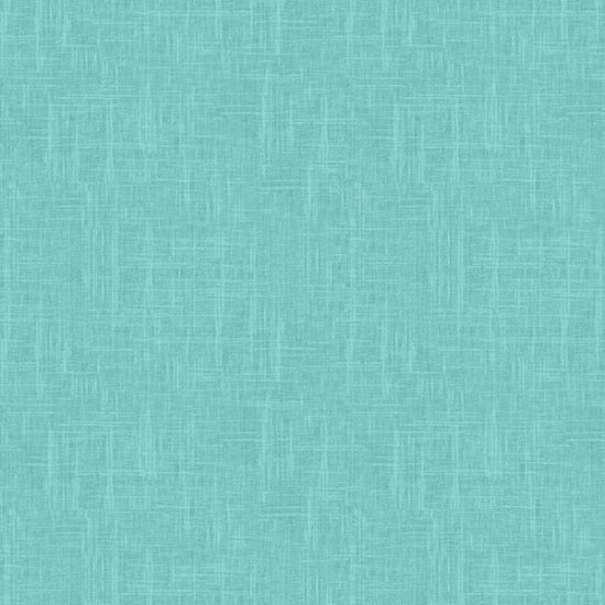 24/7: Linen Texture Aqua Blue Green Hoffman Fabrics Cotton Fabric HF-S4705-41