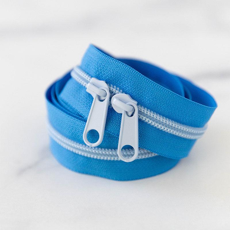 30" Zipper Clear Sky Stitch Supply Co SSC-Z23