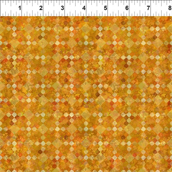 All Blue Ridge Shop Hop 2026 Tonal Gold In The Beginning Cotton Fabric ITB-9BR-1