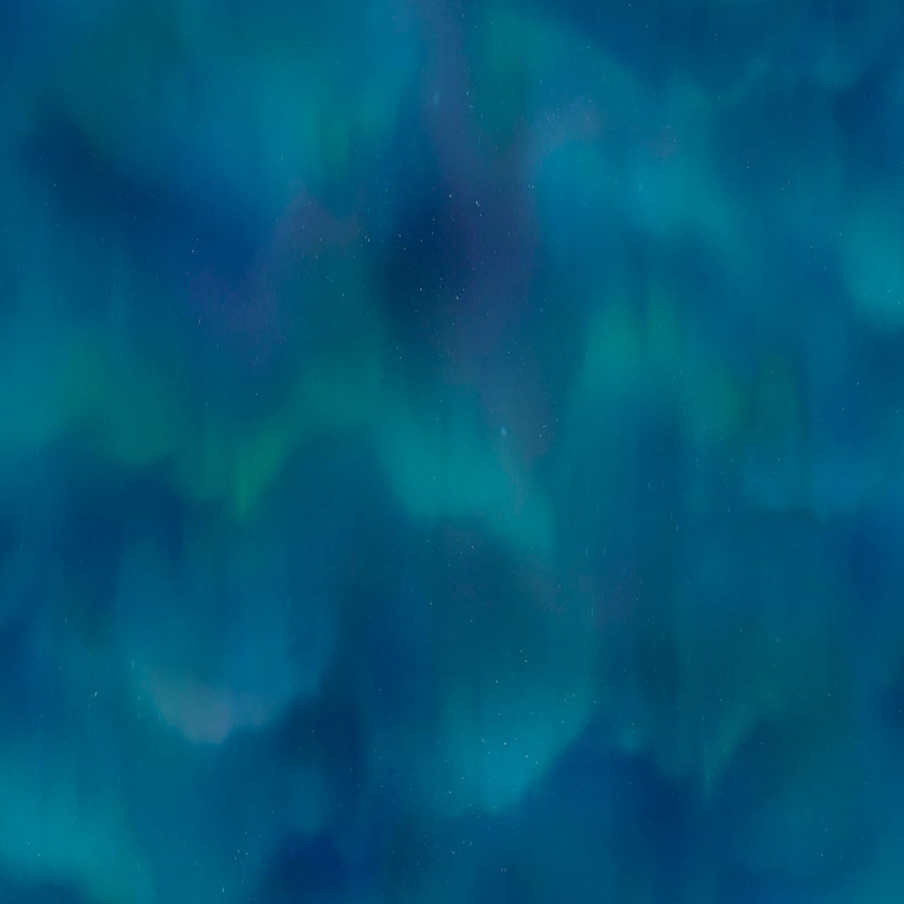Aurora's Passage Deep Sky Allover Blue Green Shane Lamb P&B Textiles Cotton Fabric PB-APAS-6436-BTG