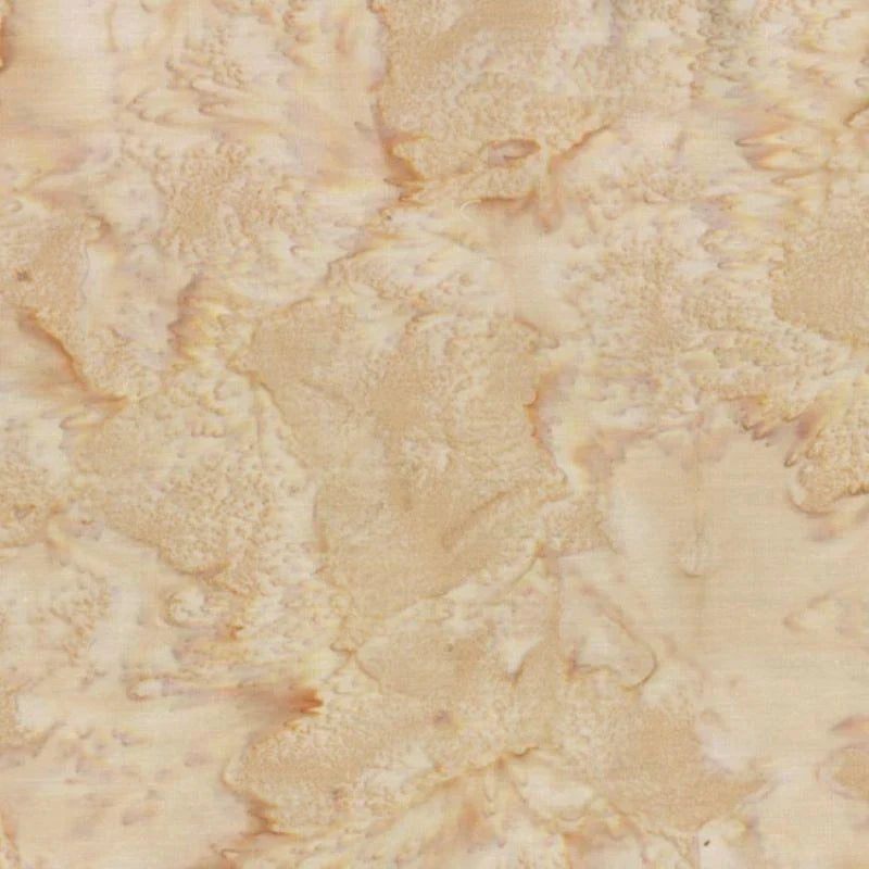 1895 Bali Watercolors Batiks Funnel Cake Tan Hoffman Cotton Batik Fabric HF-1895-485