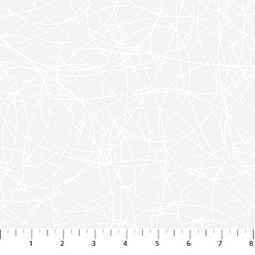 Basically Black and White Radial White on White by Patrick Lose for Northcott 43-44 inches wide 100% Cotton Quilting Fabric NC-PL-10721-10