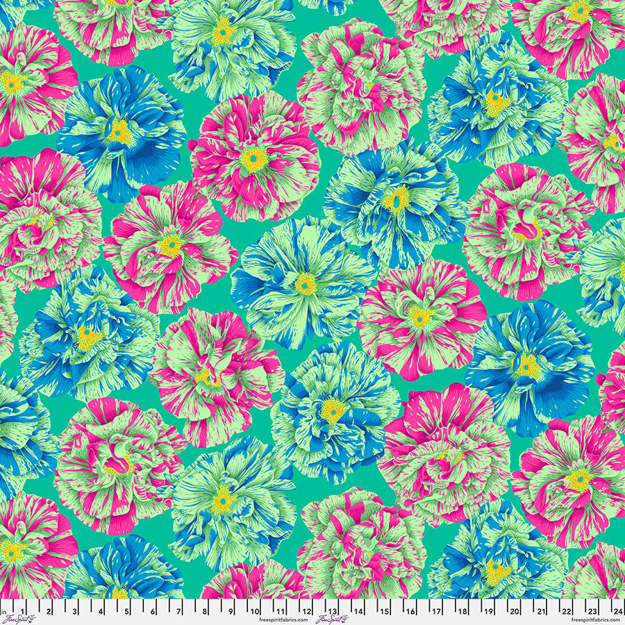 Bouffant Cool February 2026 Philip Jacobs Kaffe Fassett Collective Free Spirit Cotton Fabric FS-PWPJ061.COOL