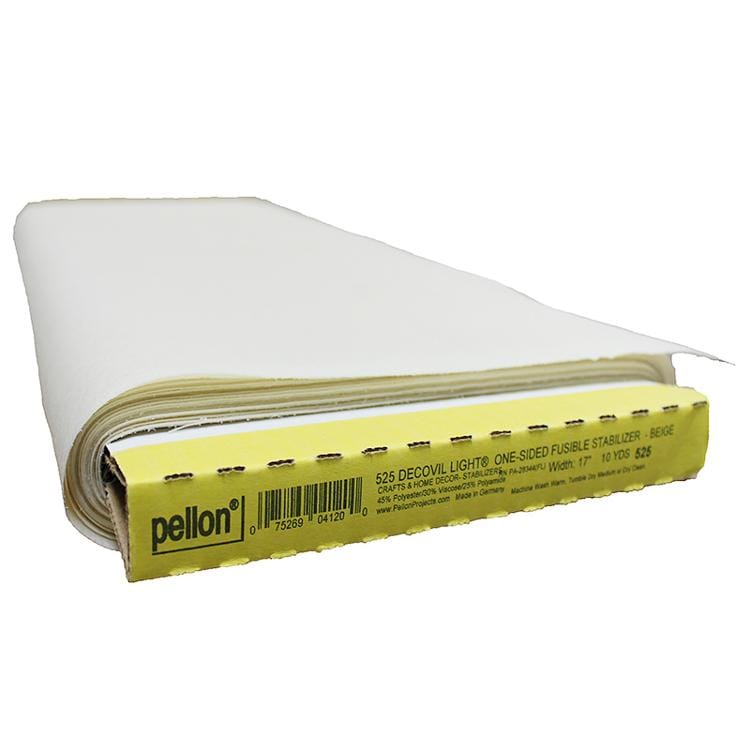 Decovil Light Beige Lightweight Stabilizer 17" Pellon Pellon-525 Sold By Yard