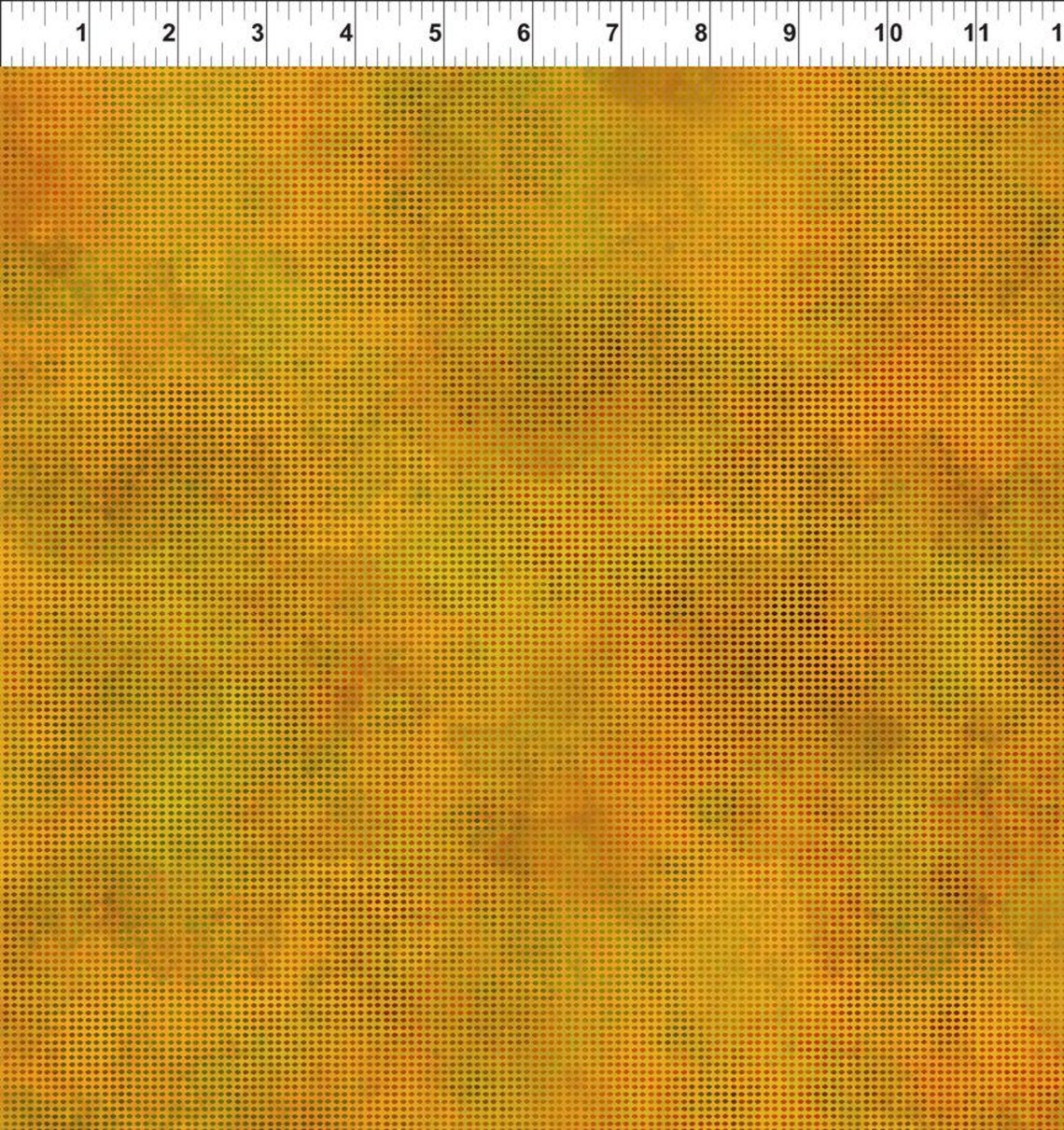Dit Dot Evolution Sunflower Jason Yenter In The Beginning Cotton Fabric ITB-1DDE-17