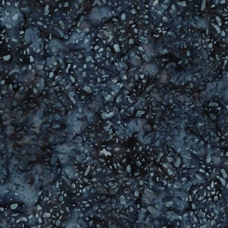 Expressions Batiks Terrazzo Stormy Seas Dark Blue Black Riley Blake Designs Cotton Fabric RB-BT21800-166