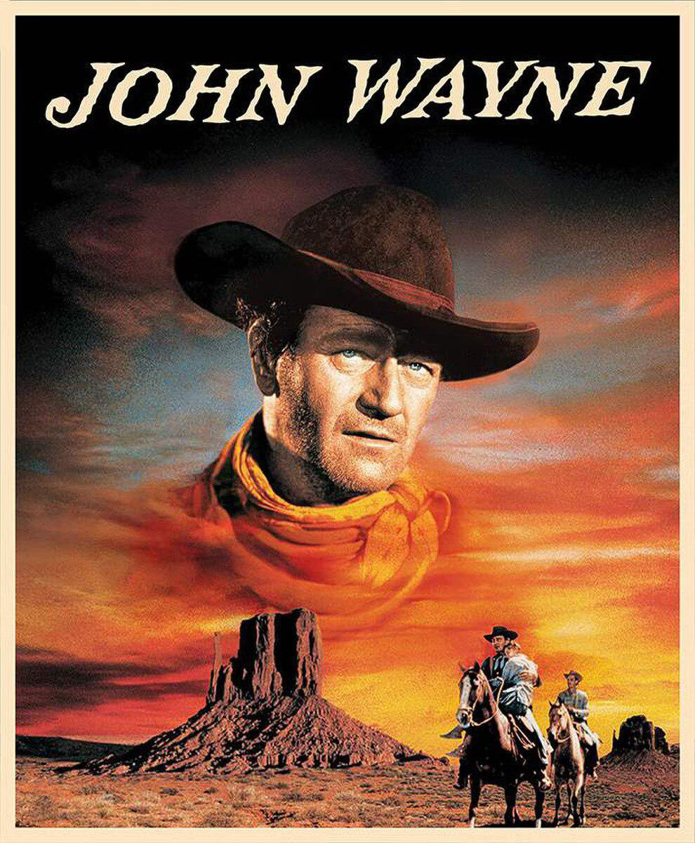 John Wayne American West Panel 35.5" Riley Blake Cotton Fabric RB-PD16628-PANEL
