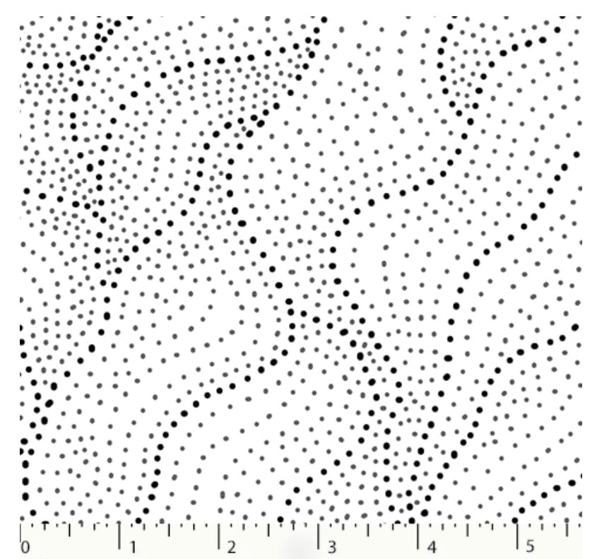 Land of Utopia White Anna Pitjara M&S Textiles Australia Cotton Fabric MSTA-LUTW-White