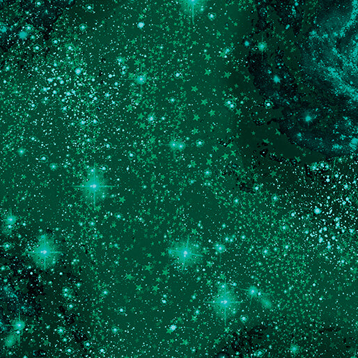 Magical Basics Magic Emerald Green Kanvas Studio Benartex Cotton Fabric BE-15280-44