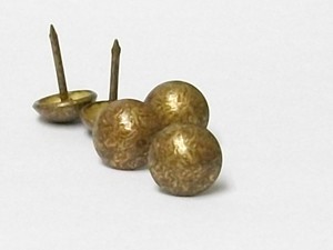Wholesale Nailheads - Style 1009 - Old Gold Antique-Box of 1000
