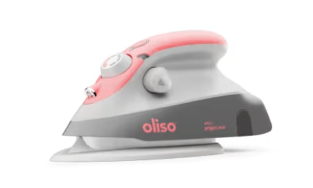 Oliso M3Pro Project Iron with Trivet Coral Compact Steam Iron 7.9"x4.4"x4.1" Oliso Inc. OL-M3PRO-CORAL