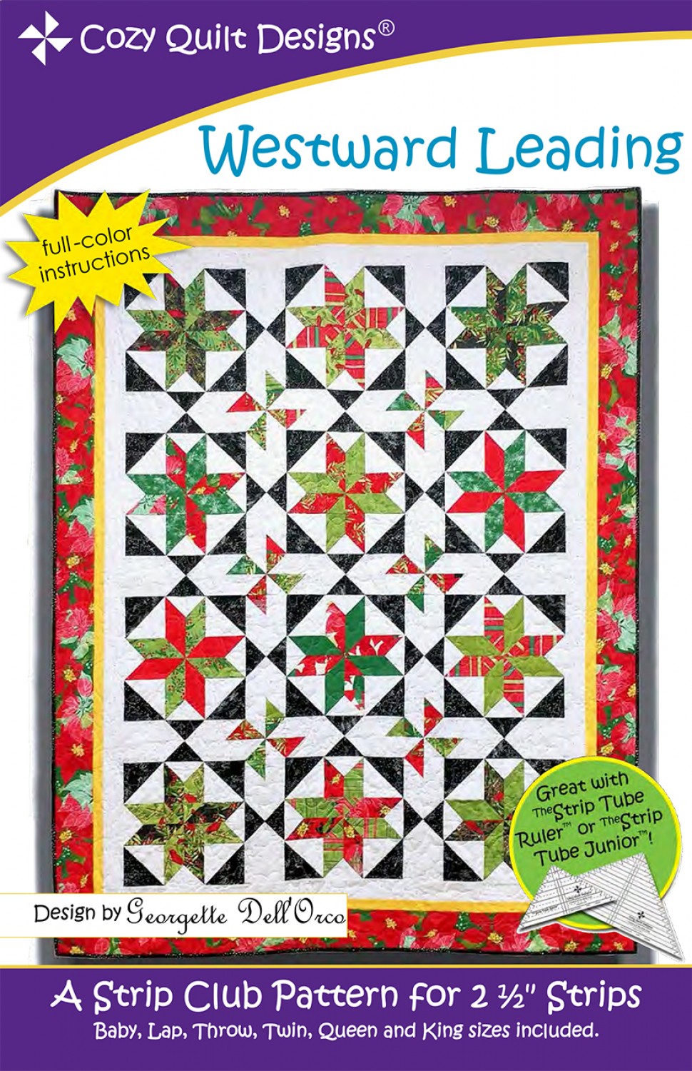 Westward Leading CQD01225 - Quilting Pattern