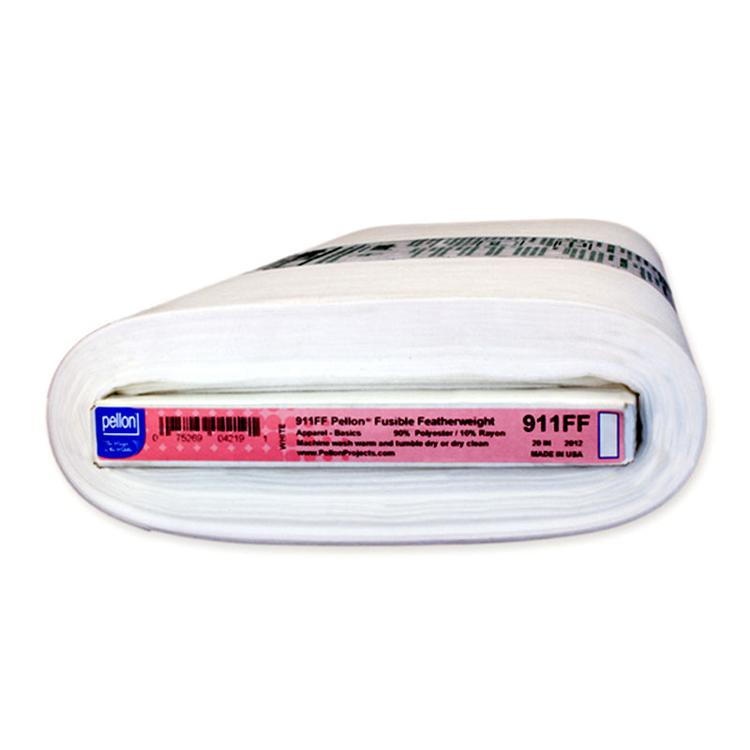 (SOLD PER BOLT) Pellon Fusible Interfacing White Pellon 20" x 10 yards Fabric Pellon Pellon-911FF-WHITE-FB