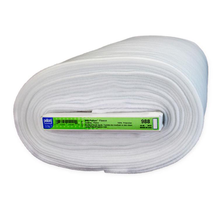 Pellon Fleece 44" White Pellon-988 - SOLD BY YARD