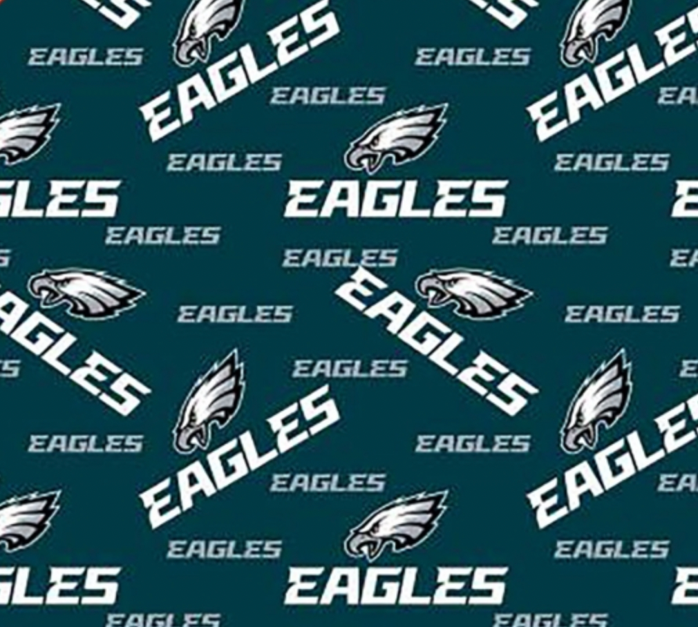 Philadelphia Eagles NFL Football Allover Fabric Traditions Cotton Fabric NFL-70532D
