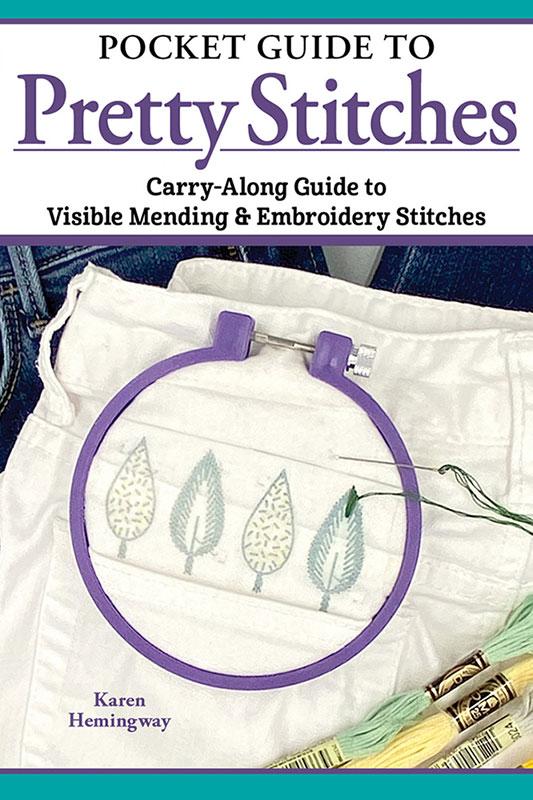 Pocket Guide to Pretty Stitches Needle Art Book Cross Stitch Landauer LAN-120