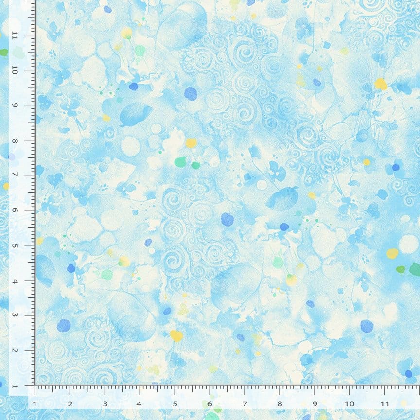 Poppy Serenade 108" Wide back Sky Texture Dream Blue Timeless Treasures Cotton Fabric TT-XPOPPY-CD4169-DREAM
