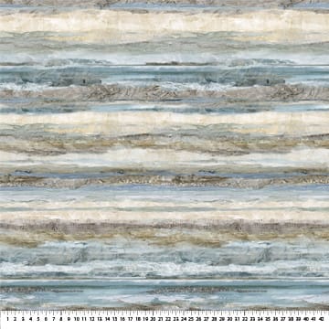 Running Free Texture Ombre Blue Multi Deborah Edwards Northcott Cotton Fabric NC-DP28588-42