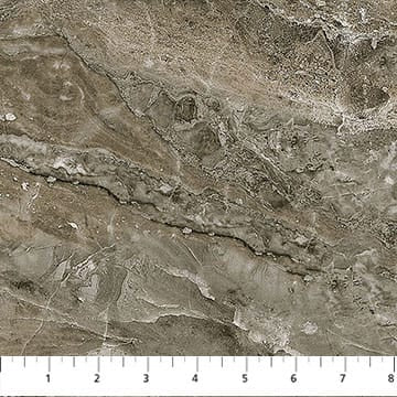 Running Free Veined Granite Dark Taupe Deborah Edwards Northcott Cotton Fabric NC-DP28594-14