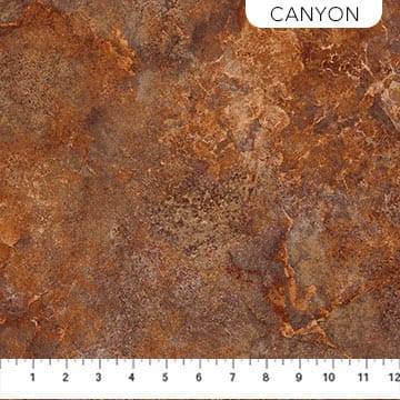 Stonehenge Gradations II Quartz Canyon Brown Linda Ludovico Northcott Cotton Fabric NC-26756-37