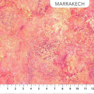 Stonehenge Gradations II Quartz Marrahech Light Pink Linda Ludovico Northcott Cotton Fabric NC-26756-240