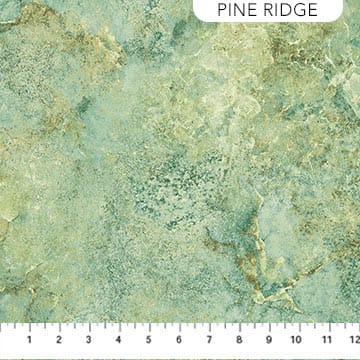 Stonehenge Gradations II Quartz in Pine Ridge Light Green Linda Ludovico Northcott Cotton Fabric NC-26756-780