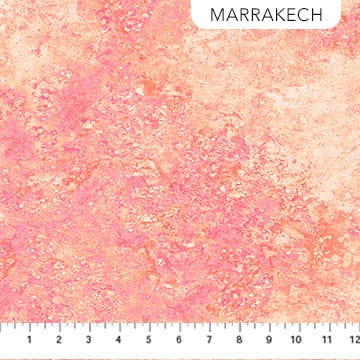 Stonehenge Gradations II Sandstone Marrahech Pink Linda Ludovico Northcott Cotton Fabric NC-26758-24