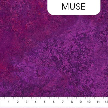 Stonehenge Gradations II Sienna Marble in Muse Purple Linda Ludovico Northcott Cotton Fabric NC-26755-28
