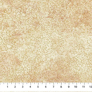 Stonehenge Valencia Limestone Light Ochre Beige Gold Metallic Linda Ludovico Northcott Cotton Fabric NC-28900M-12
