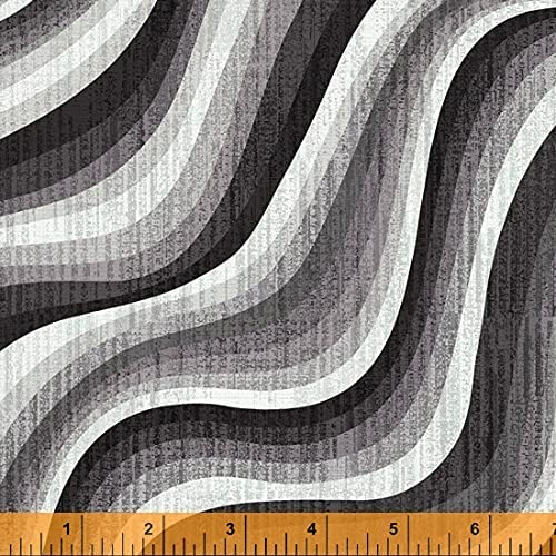 Terrain Wave Air Whistler Studios Windham Cotton Fabric WF-52494D-3