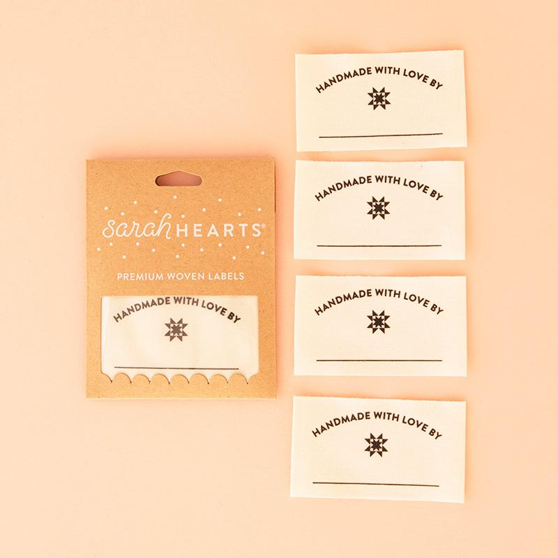 Write On Labels Handmade with Love Sarah Hearts SH-LC188