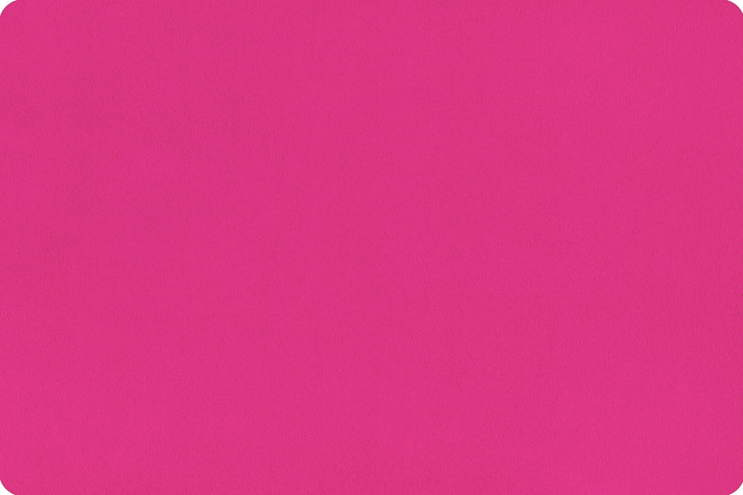 Cuddle Minky 3 Solids Cerise 90" c390cerise