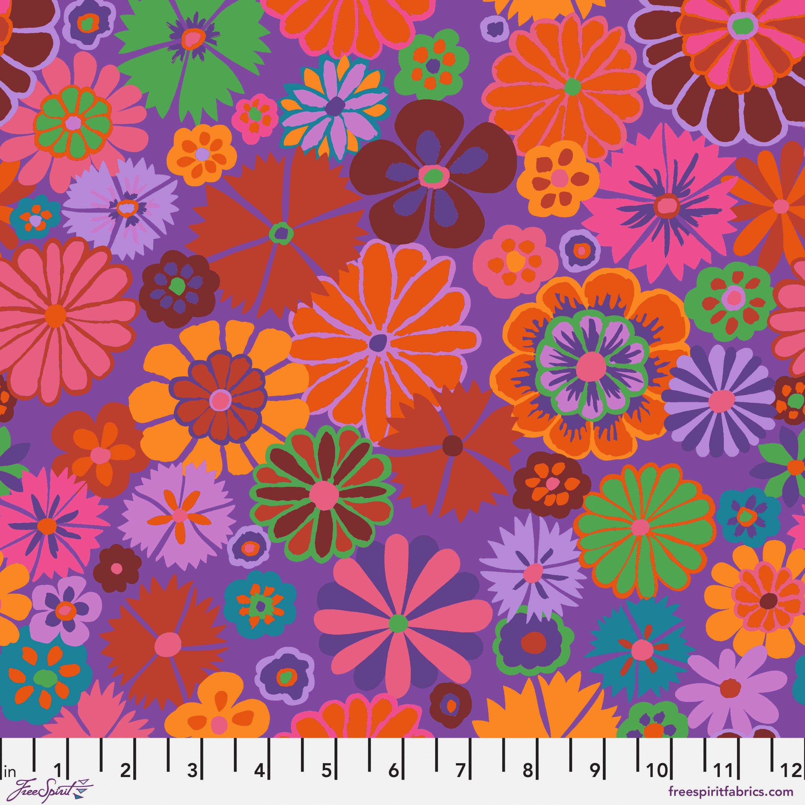 Folk Flower PWGP204.RED