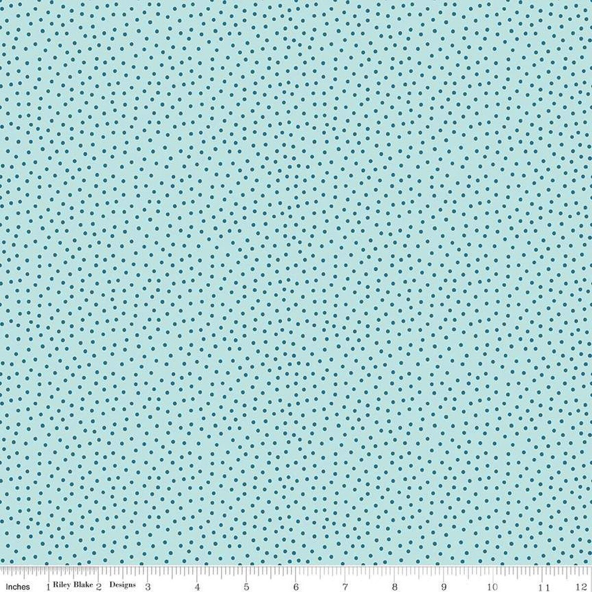 Gone Glamping C14796-SKY Dots