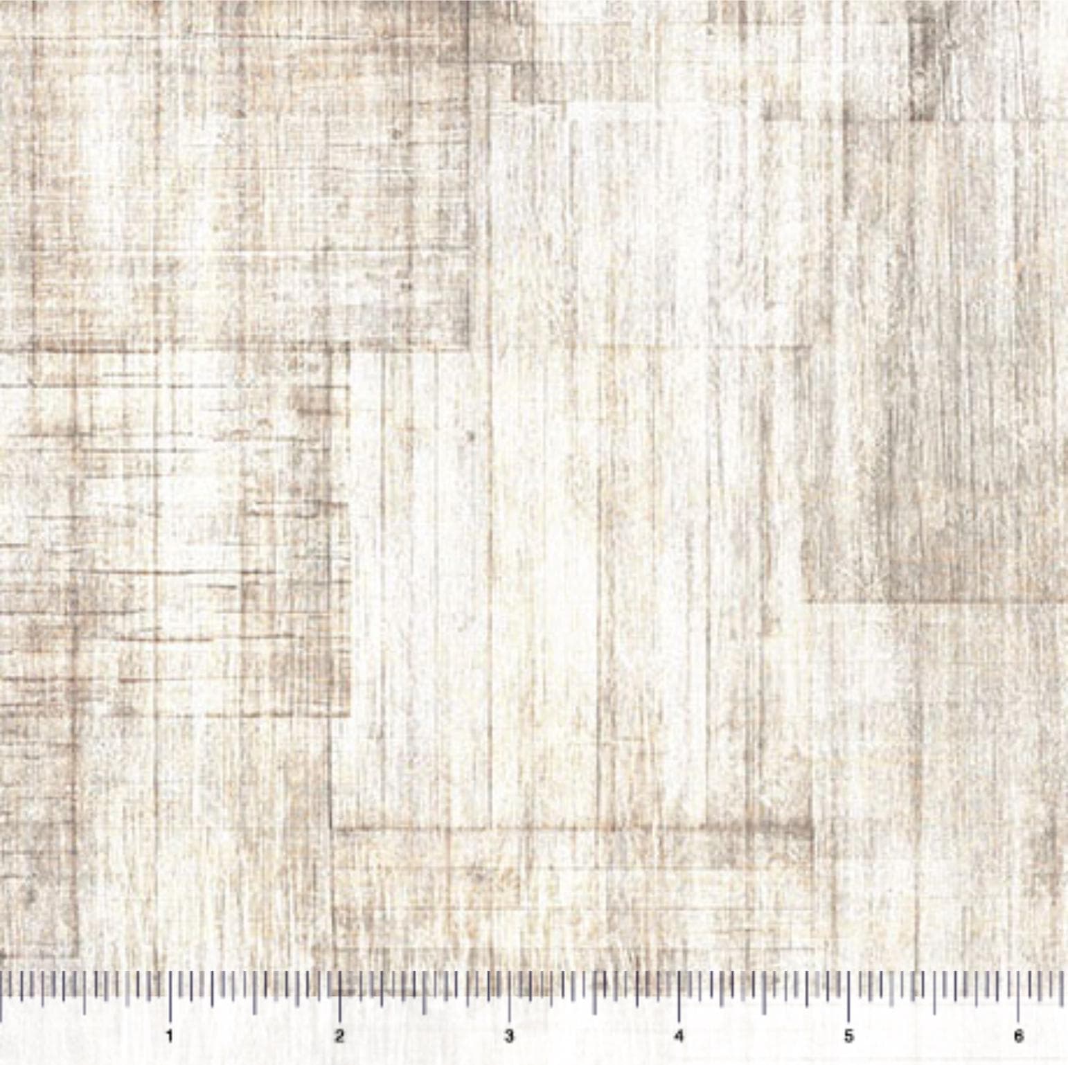 3-Yard Cut - Into the Woods Wood Texture Blender WIDEBACK 30840 Birch E - QT Fabrics - 108" - Quilting Cotton Fabric