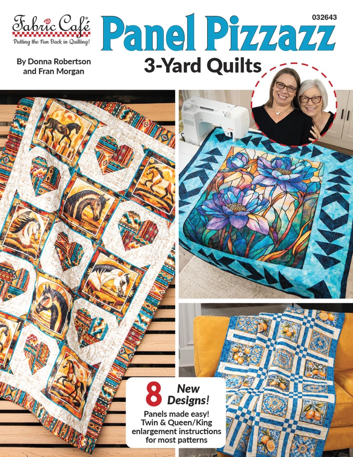 Panel Pizzazz 3-Yard Quilts (Preorder/Prepay: Read description for full details)