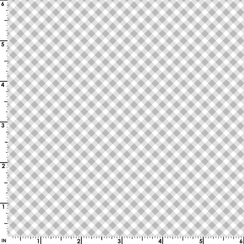 Playtime Flannel MASF10691-K Grey Bias Gingham